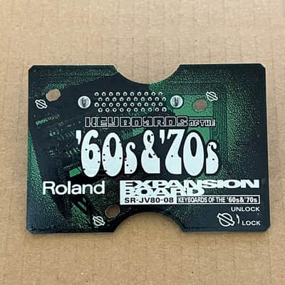 Roland SR-JV80-08 Keyboards Of The '60s & '70s Expansion Board 1990s - Green
