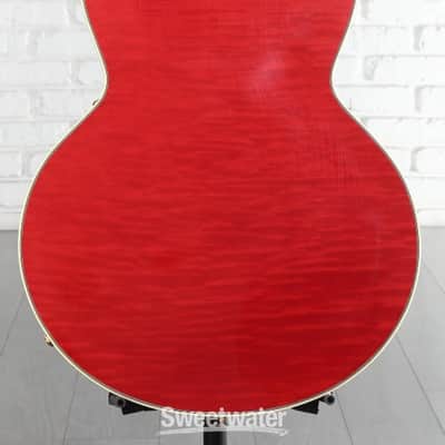 Heritage Custom Shop Core Collection H-555 Electric Guitar - Artisan Aged Trans Cherry (H555CCAATCd1) image 2
