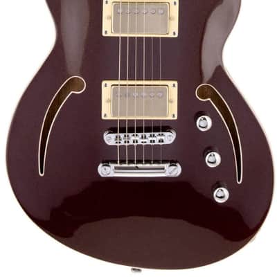 Reverend Roundhouse Air HH Electric Guitar - Metallic Bordeaux image 1