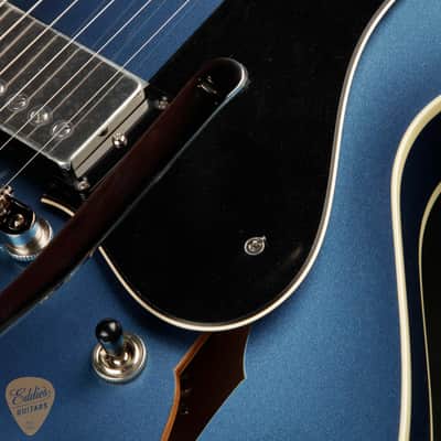 2024 - Collings I-35 LC Deluxe Custom Inlay/ThroBaks/Bigsby - Pelham Blue (Pre-Owned) #232109 image 17
