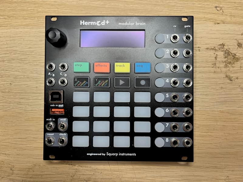 Squarp Instruments Hermod+ Modular Brain 2023 - Present - Black image 1