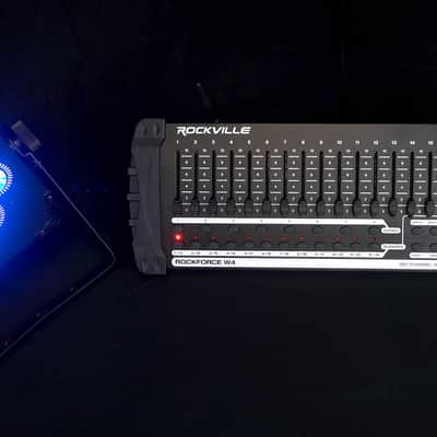 American DJ ElectraPix Bar 16 Wireless DMX RGBAL+UV Light Bar+Controller+Fogger image 17