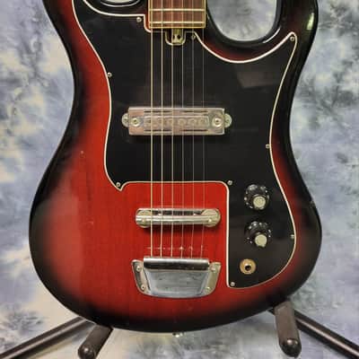 Vintage RARE 1966 Continental Made by Hoshino Gakki Ibanez Burns Electric Guitar Pro Setup New Strings Continental image 2
