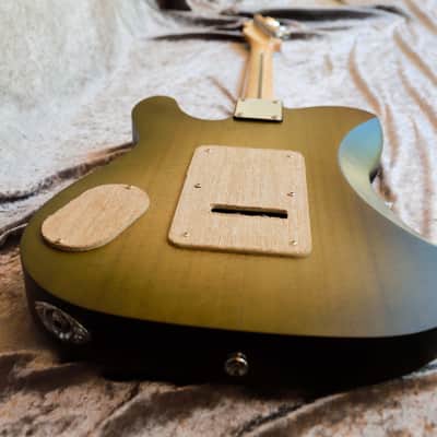 GB Liuteria Traditional Tele vegatrem - green poplar image 16