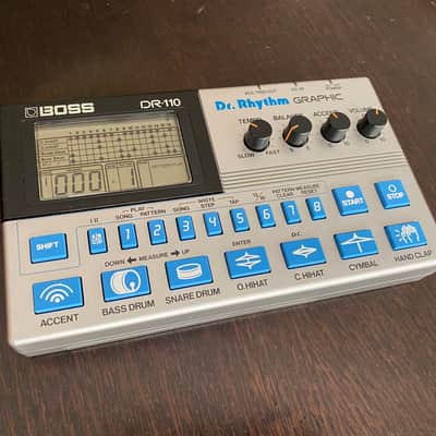 Boss DR-110 Dr. Rhythm 1980s - Silver image 2