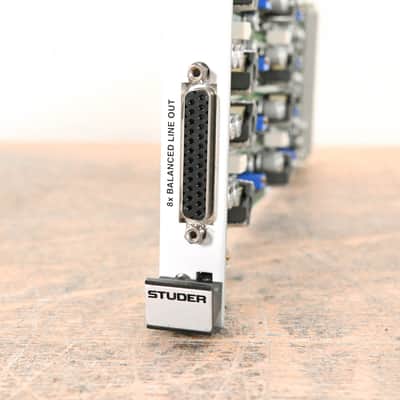 Studer 8-Channel Analog Line Out Card for D21m & D23m Modular I/O System CG01HA0 image 3