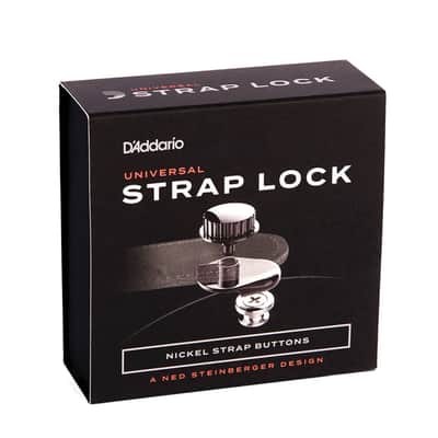 D'Addario #PW-SLS-02 - Universal Strap Lock System - Nickel image 2