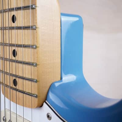 Fender MIJ Hybrid '68 Stratocaster 2020 California Blue Made in Japan w/ Bag image 17