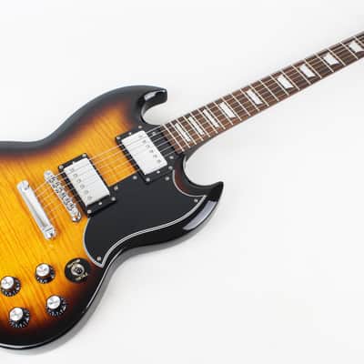 [希少カラー]Epiphone SG G-400 Deluxe サンバースト RARE* Epiphone SG G-400 Deluxe Flametop Electric Guitar in Vintage