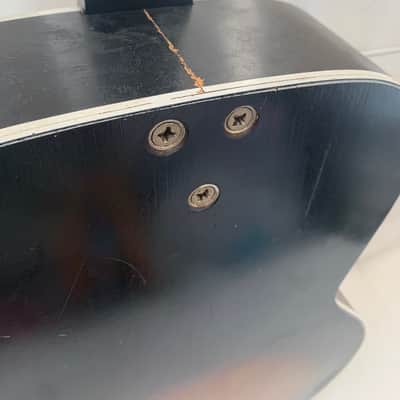 1963-1965 Kay K5160 Sunburst Vintage Acoustic Guitar image 5