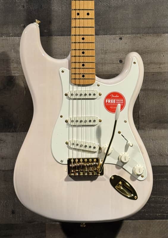 Fender FSR Squier Classic Vibe 50's Stratocaster White Blonde image 1