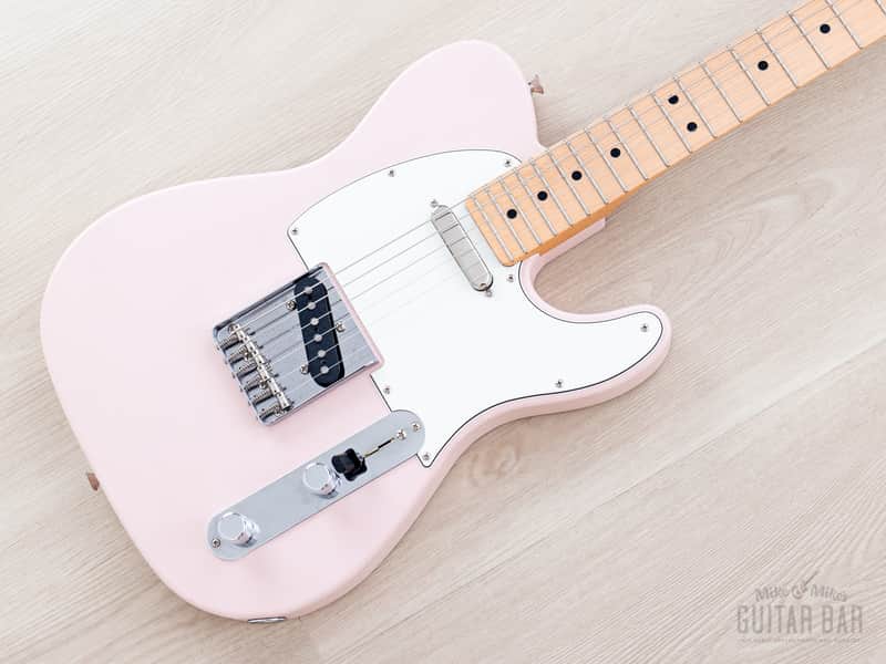2022 Fender Junior Collection Telecaster Satin Shell Pink, Mint w/ Hangtags, Japan MIJ image 1