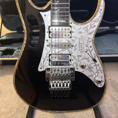 Ibanez JEM10th-BK Steve Vai Signature 10th Anniversary 1996 - Black image 4
