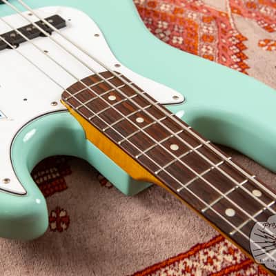 Fender CIJ JB-62 Jazz Bass – US Pickups – Flame Maple Neck image 11