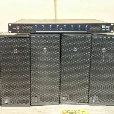 (8) Meyer Sound UP-4XP Speaker W/Phoenix 5pin (1) MPS-488HPp Power Supply #47. image 10