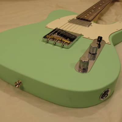 Fender American Performer Telecaster Hum with Rosewood Fretboard 2019 Satin Surf Green W/ Matching Hardcase Excellent image 16