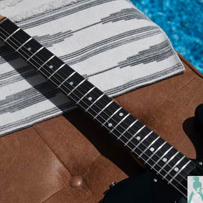 Fender Japan Parts Caster - Mojo Master - '72 Thinline Neck - w Premium Ash Body & Gibson P-90'sm - Pro Set Up w Perfect Frets/Action/Intonation! image 15