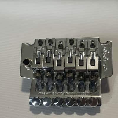 2000's Jackson Dinky Guitars JT-580LP Lefty Left Handed Chrome Licensed Floyd Rose Tremolo Guitar Bridge & Arm image 7