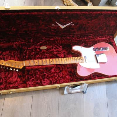 FENDER "Custom Shop Limited Edition '50s Twisted Telecaster Custom Journeyman Relic , Aged Tahitian Coral" 3, 57 KG image 12