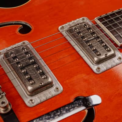 Gretsch Electromatic 5120 Hollow Body 1995 MIJ Terada Japan Orange image 4