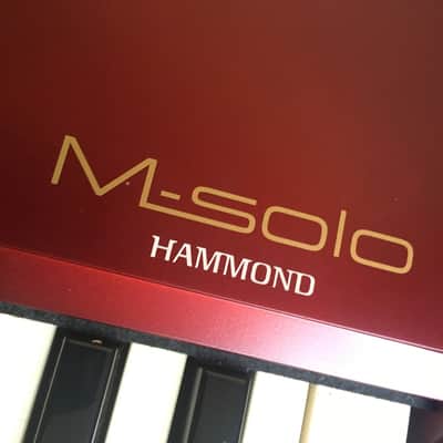 Hammond M-solo 49-Key Organ 2024 - Present - Matte Burgundy image 8