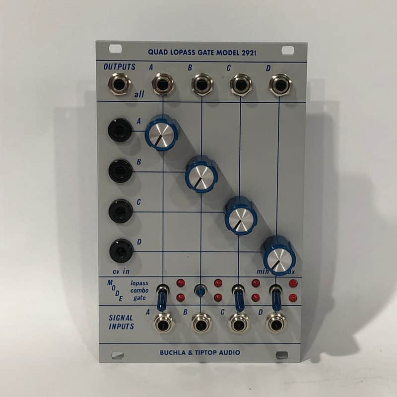 Tiptop Audio Buchla 292t Quad Lopass Gate | Reverb