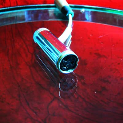 Vintage 1960's Astatic F-11 Chrome microphone cable adapter for D104, 77L, DR10, DNHZ, etc... # 2 image 1