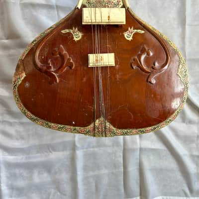 VINTAGE SITAR CHAITSINGH GUBAXSINGH Sitar Unlown image 3