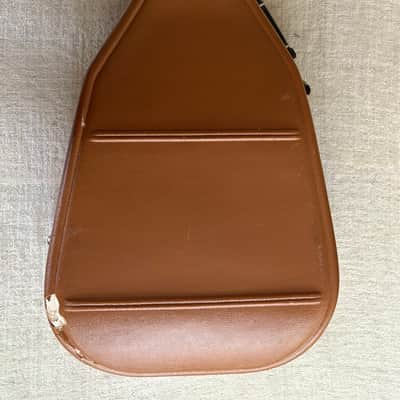 Vintage 1970's Ovation Deep Bowl Acoustic Guitar Case Round Back Brown USA - No Guitar CASE ONLY image 12