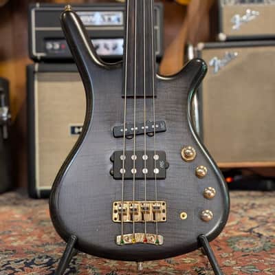 Warwick Corvette FNA Jazzman Fretless 2000's - Nirvana Black Stain image 1