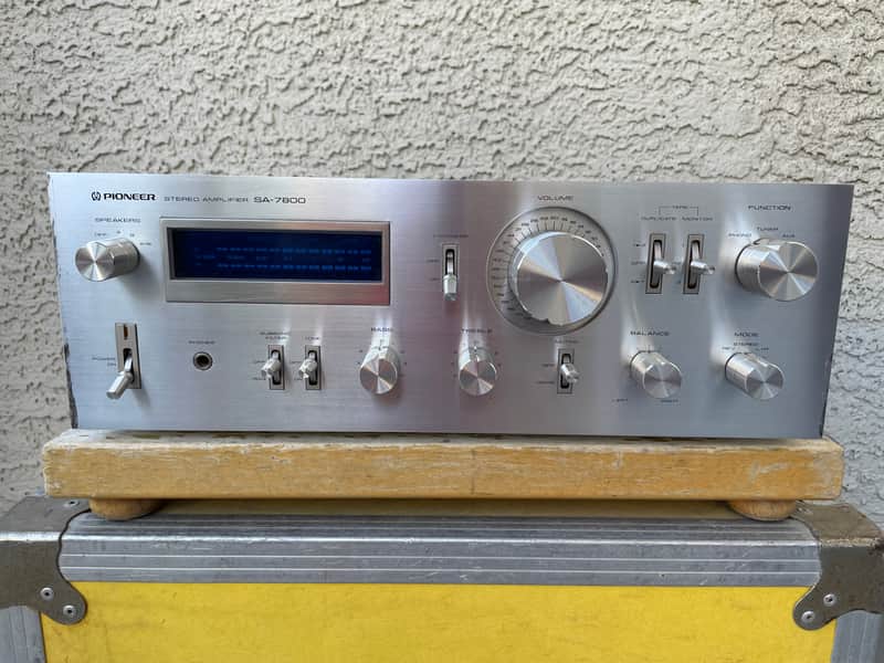 Vintage Pioneer SA-7800 Stereo Intergrated Amplifier 70s image 1