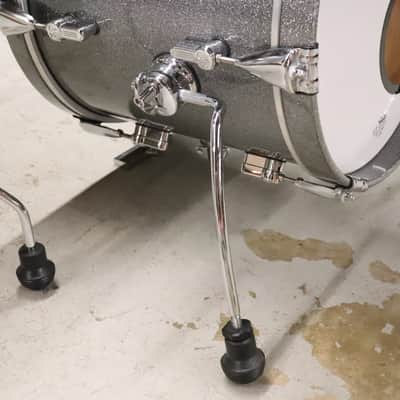 Sonor 3pc Martini Drum Kit Set Titanium Quartz 14/13/8" image 7