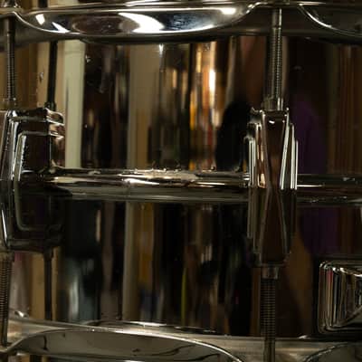1980s Ludwig 6.5x14 LM402 Supraphonic Snare Drum image 13