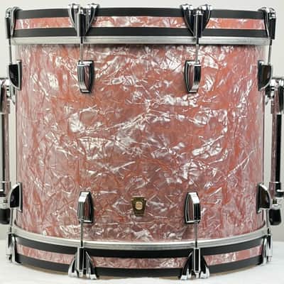 Ludwig 18/12/14" Classic Maple Jazzette Drum Set - Rose Marine Pearl image 5