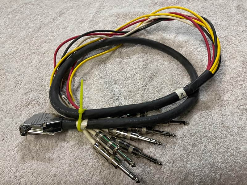 Unbranded Db25 to TRS 8 channel snake #2 2000s image 1