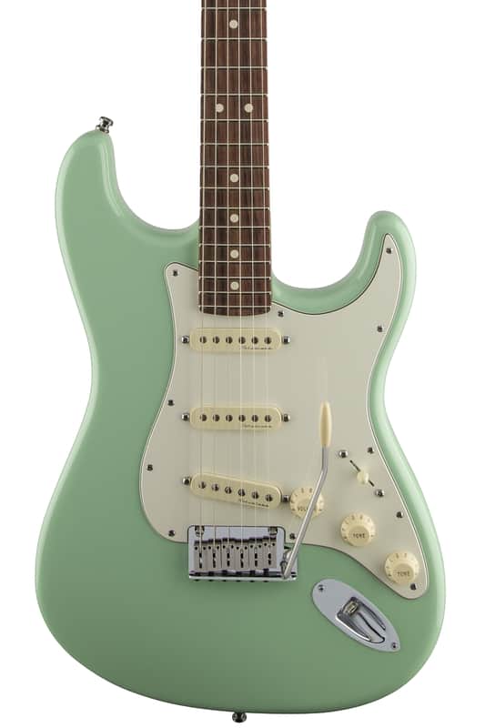 Fender Jeff Beck Stratocaster RW Surf Green w/case image 1