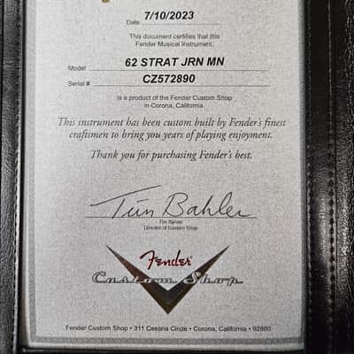 Fender Custom Shop '62 Stratocaster Journeyman Relic image 12