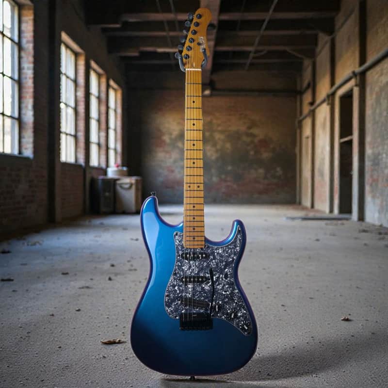 Electric Guitar Jet Guitars JS400 CHM KR HSS Kairon Limited Edition Free Setup image 1