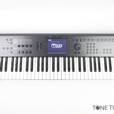 KORG M50 Workstation Keyboard Synthesizer BROKEN AS-IS for PARTS or REPAIR