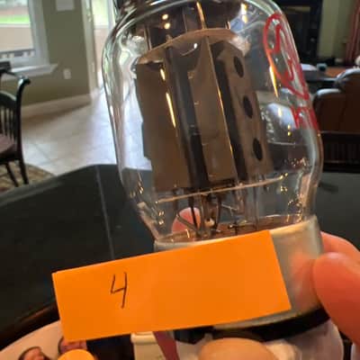 JJ Electronic KT88 Power Tube Apex Matched Quad 2010s - Clear Glass / Grey Base image 2