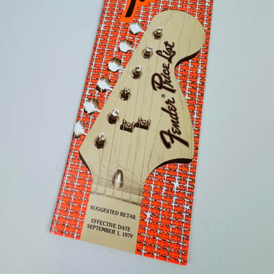 Fender Set of 5 Price List Booklets, 1977, 1977, 1978, 1979 & 1980 image 9