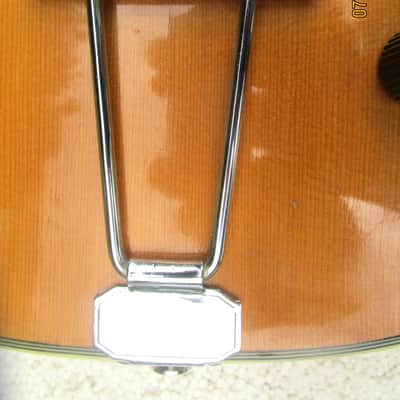 Harmony H-71 Meteor Guitar, 1960's, Blond, Dearmond Pu's, Waverly Tuners image 8