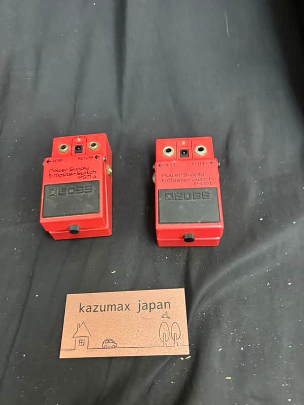 BOSS PSM-5 Power Supply Master Switch Guitar Effects Pedal Set of 2 Tested image 1
