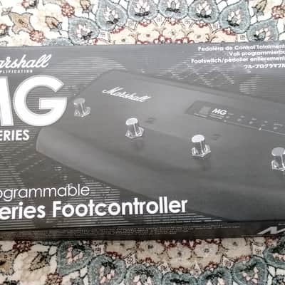 Marshall PEDL-90008 MG Series Programmable Amp Footswitch 2010s - Black image 1
