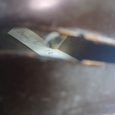 Paris fe, 70 1870 label Violin 4/4 +Repaired 1950 Donovan Gorman Port Huron,MI image 4