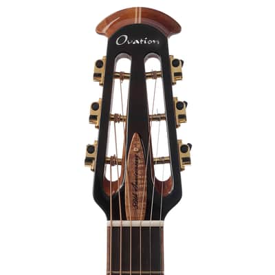 Ovation Limited Edition USA Custom 50th Anniversary Folklore Acoustic-Electric Guitar with Case, Natural -  PRE-ORDER for Serial Number 9, Guitar will ship between October 2016 and December 2016 image 7