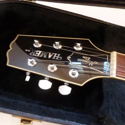 RARE! Hamer USA Hamer Monaco Elite Sunburst Burst Gloss Case Papers_200_ image 3