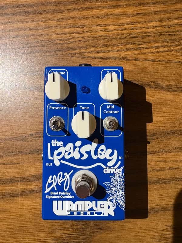 Wampler Paisley Drive 2010s - Blue image 1