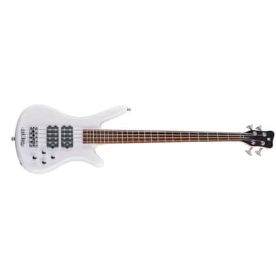 Warwick RockBass Corvette $$-5 String - Solid White High Polish image 4