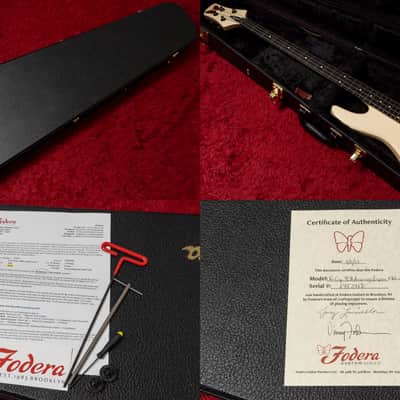 【used】Fodera / Van Corp. 40th Anniversary Emperor 4 Deluxe 2023 4.155kg #E45296D【Consignment】【GIB Yokohama】【price included SHIPPING & IMPORT TAX & VAT】 image 23